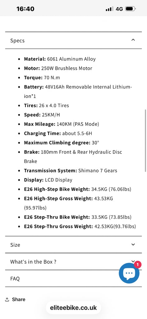 ENGWE E26 electric bike