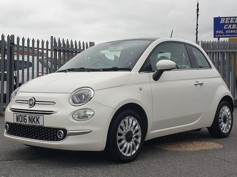 image for 2016 Fiat 500 1.2 Lounge Hatchback 3dr Petrol Manual Euro 6 (s/s) (69 bhp)