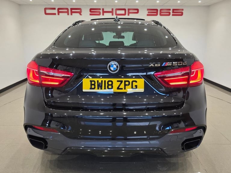2018 18 BMW X6 3.0 M50D SUV 5DR DIESEL AUTO XDRIVE EURO 6 (S/S) (381 PS)