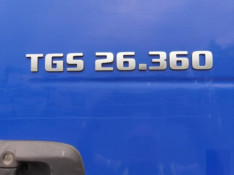 2017 MAN TGS 26.360 6X2 DROPSIDE 20ft Flat
