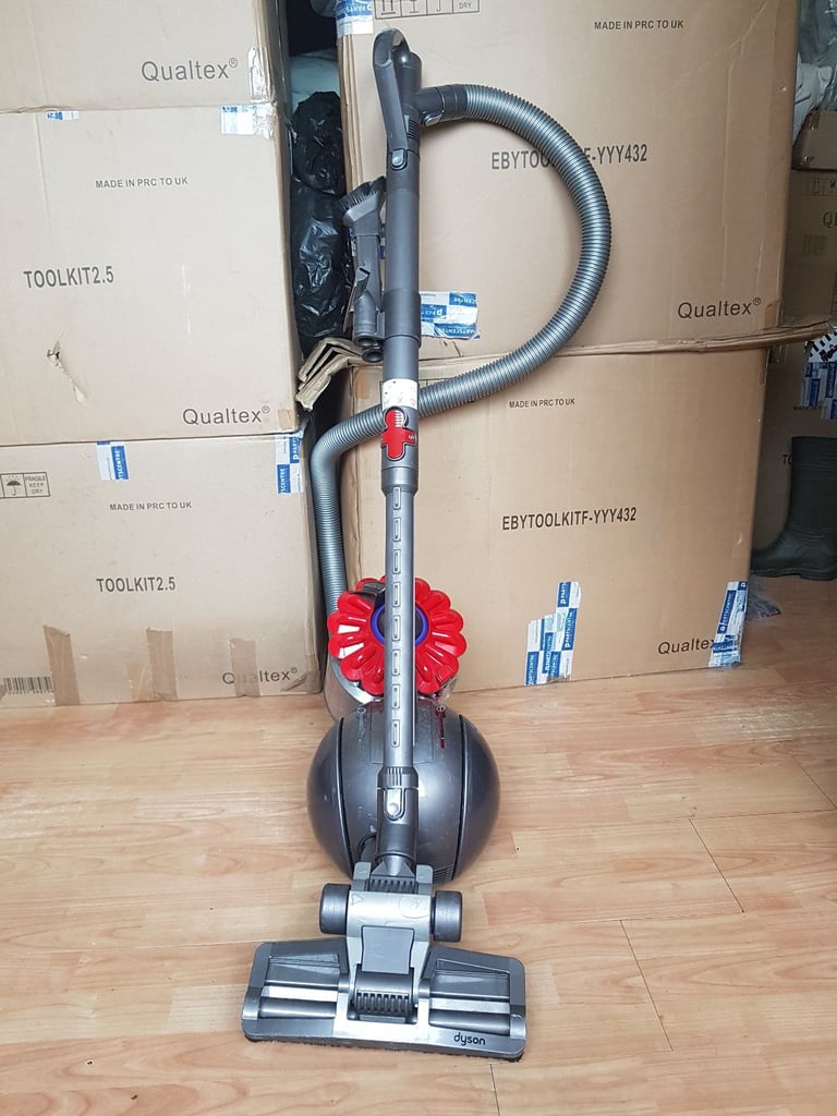 image for red Dyson Ball dc28c pull along hoover Cylinder vacuum cleaner bagless tools 1 wee