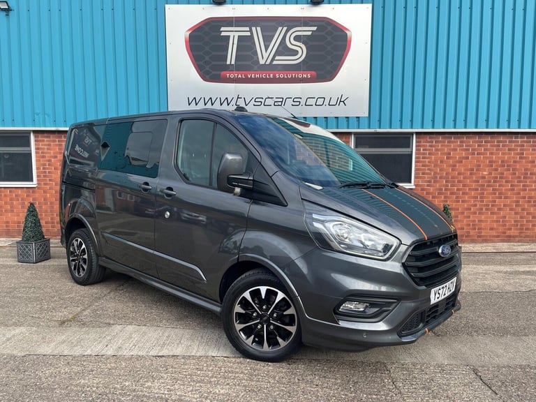 2022 Ford Transit Custom 2.0 320 EcoBlue Sport Crew Van Auto L1 H1 Euro 6 5dr PANEL VAN Diesel Au...