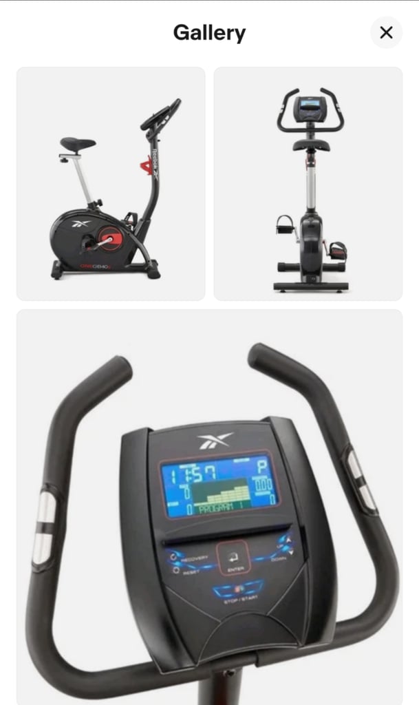 image for As New Reebok GB40 Exercise Fitness Bike For Sale