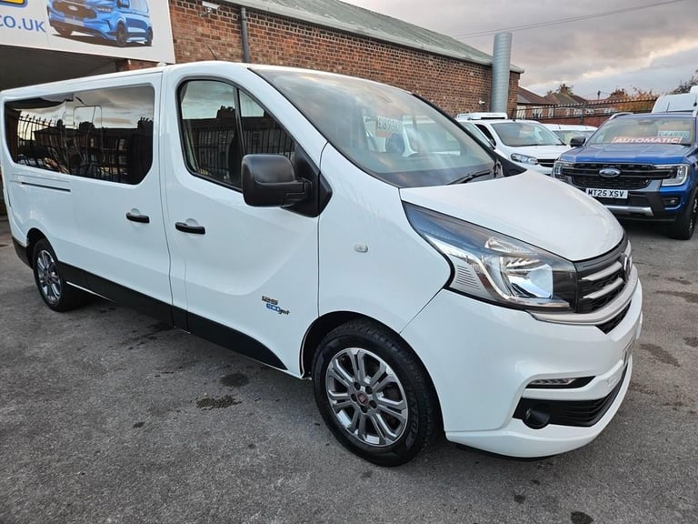 2017 Fiat Talento 16V SX MULTIJET II ECOJET 9 SEATER LWB Minibus Diesel Manual