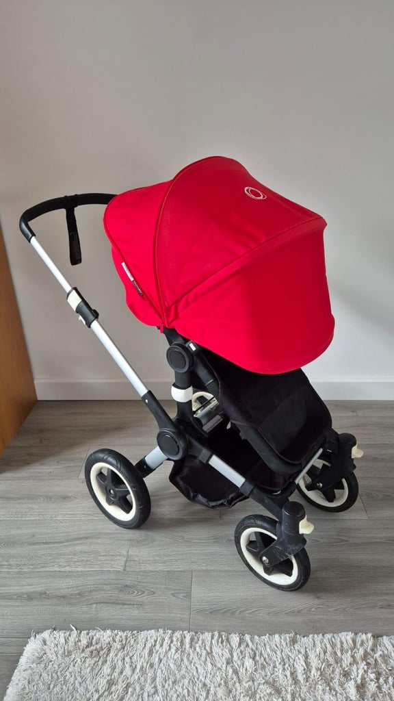 Bugaboo Buffalo Pram & Pushchair – All-Terrain, Fully Equipped + Britax Car Seat