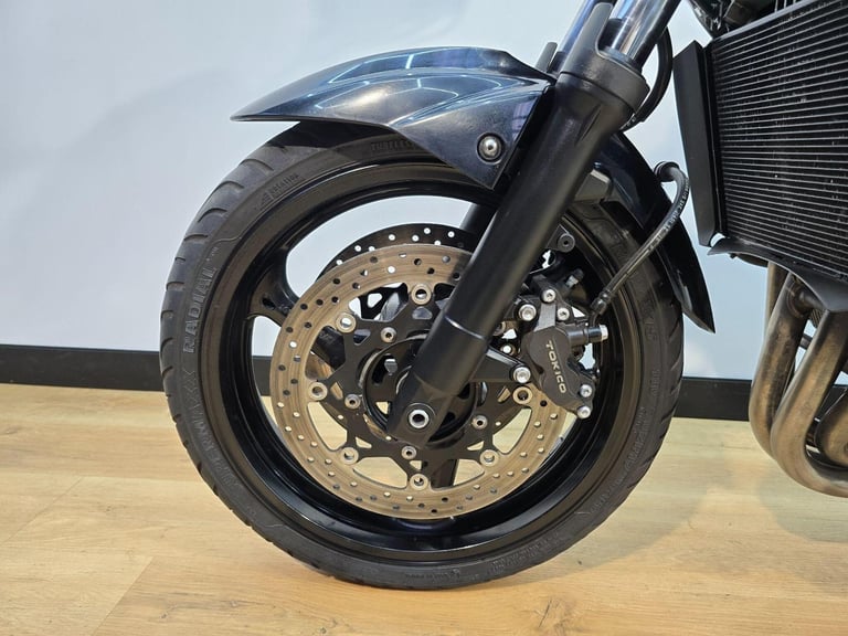 Suzuki GSR600 Blue 2006 - Crash Bungs, Adjustable Levers, Gear Indicator