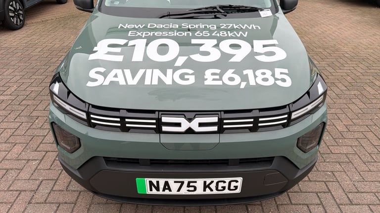 2025 Dacia Spring 27kWh Expression 65 48kW 5dr Auto HATCHBACK ELECTRIC Automatic