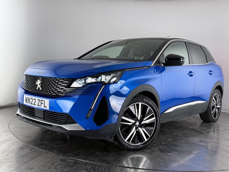 2022 Peugeot 3008 1.6 13.2kWh GT e-EAT 4WD Euro 6 (s/s) 5dr HATCHBACK Petrol/Electric Hybrid Auto...