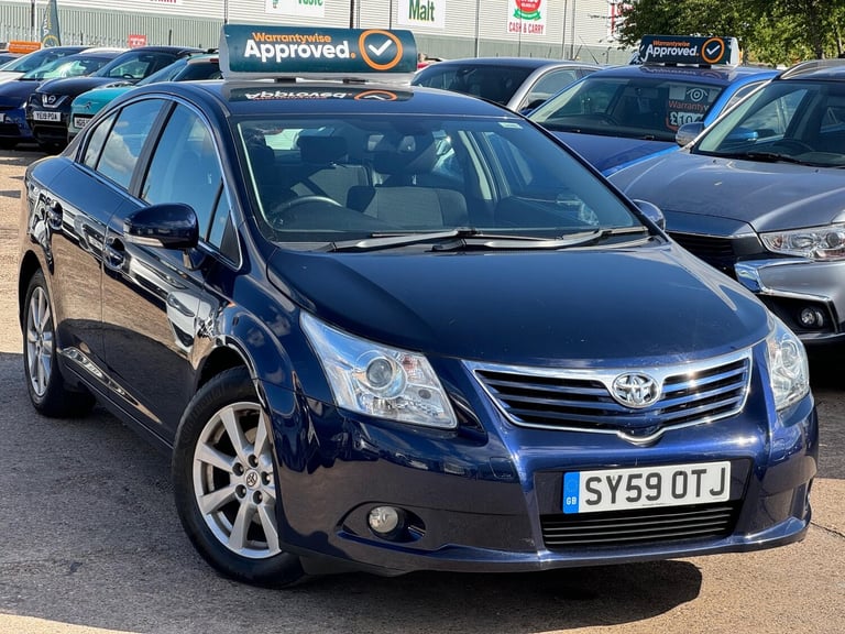2009 Toyota Avensis Tr D-4d Saloon Diesel Manual