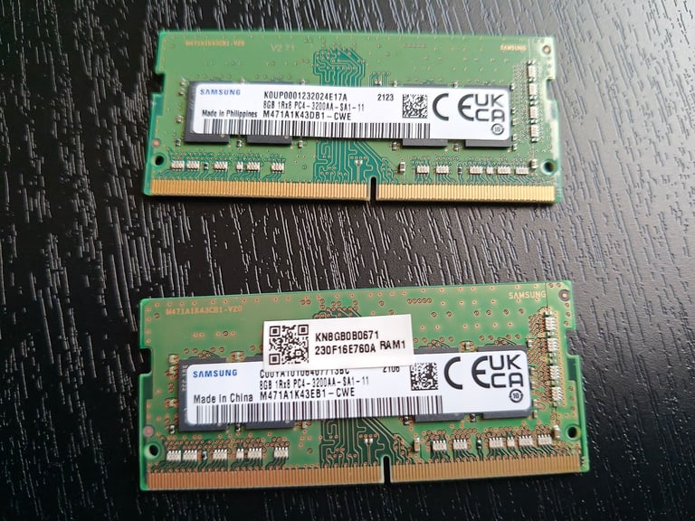 image for 2 x 8gb laptop ram