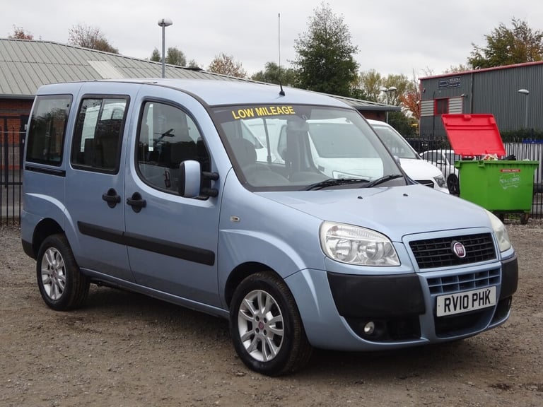image for 2010 (10) FIAT DOBLO DYNAMIC 1.4 8V PETROL *ONLY 24,000 MILES* (4 SEATS + W/CH)