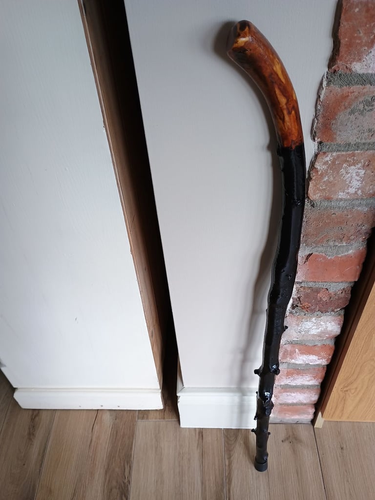 Irish Handcrafted blackthorn walking stick 