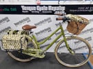 Olive and Orange by Orla Kiely - Ladies City Hybrid Bike | Fully Serviced