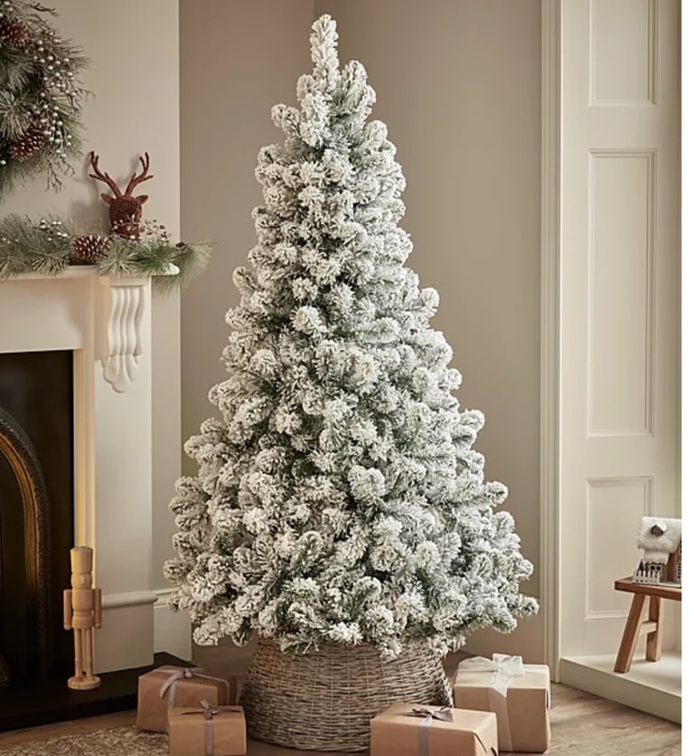 image for 6ft snow Christmas tree NEW