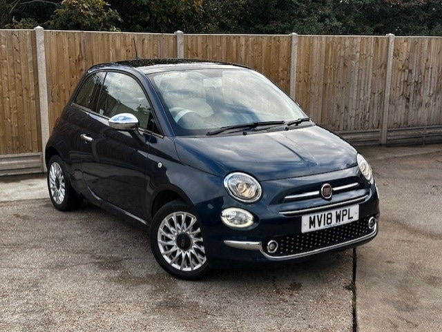  Fiat 500 1.2 Lounge Hatchback 3dr Petrol Manual Euro 6 s/s 69 Bhp Petrol