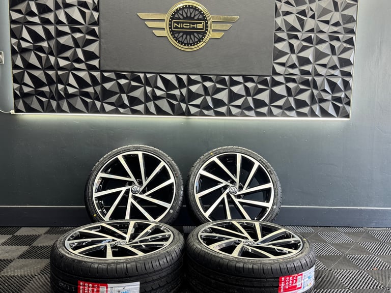19” inch Vw Spielberg’s golf r alloys wheels 5x112 gtd gti caddy mk7.5 px welcome