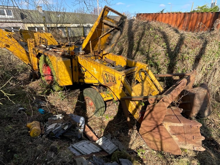 JCB 3c 11 backhoe excavator 
