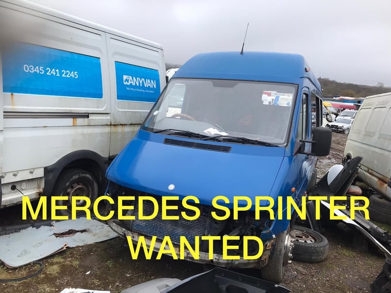 Mercedes sprinter 310d 312d 412d 311cdi 313cdi wanted 