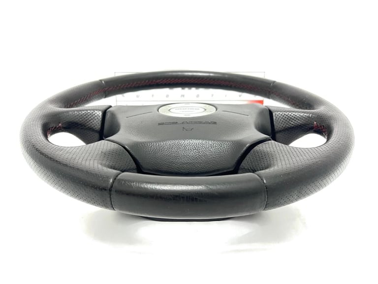 Subaru Impreza WRX STI Newage Momo Red Stitch Steering Wheel Airbag OEM RNA1250
