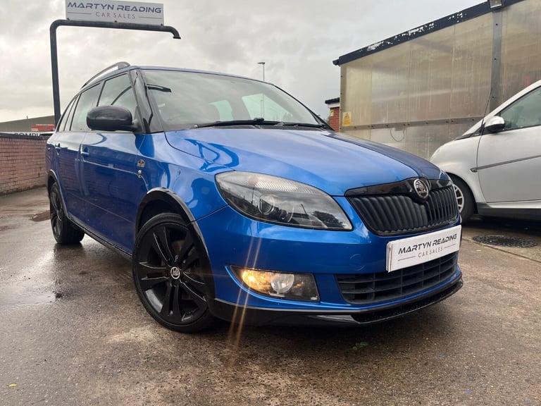 SKODA FABIA 1.2 TSI Monte Carlo in Race Blue 2013