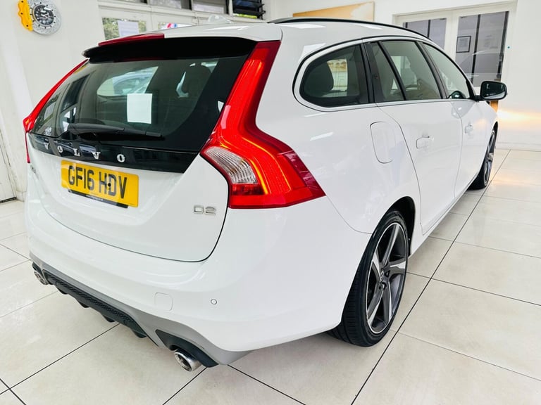 2016 Volvo V60 2.0 D2 R-Design Nav Auto Euro 6 (s/s) 5dr ESTATE Diesel Automatic