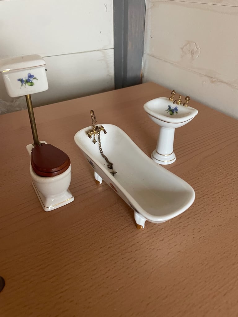 Dolls house wooden furniture