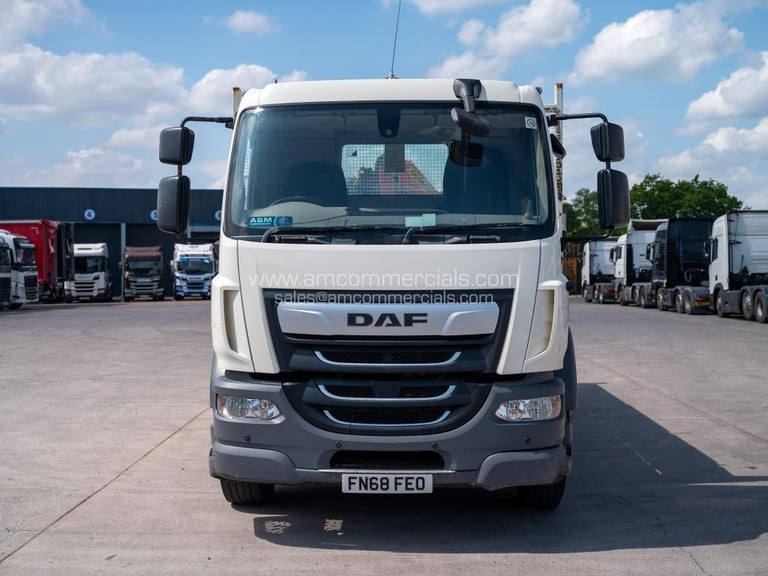 2018 (68) DAF LF 260 4X2 CRANE MOUNTED DROPSIDE FLATBED