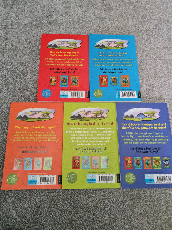 Dinoland series books 1-5