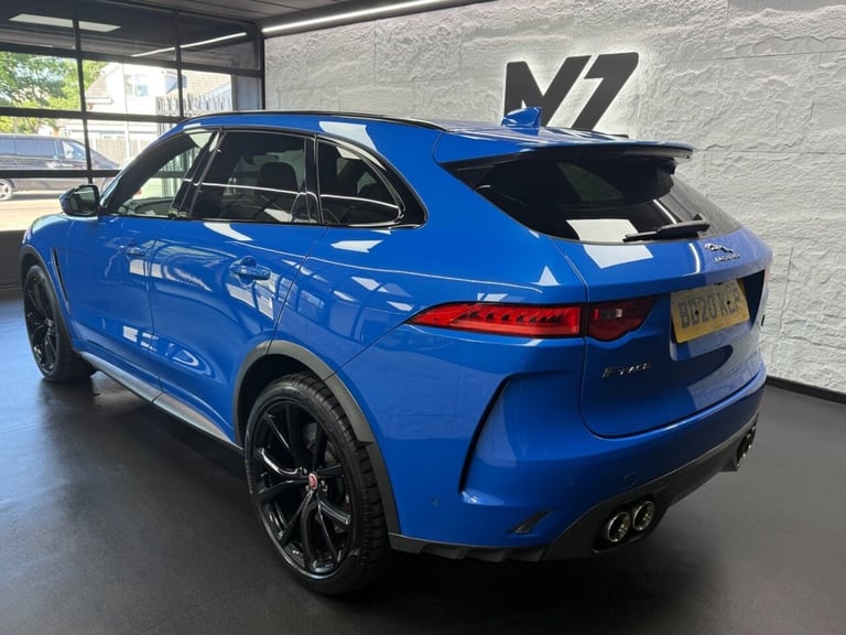 2020 Jaguar F-Pace 5.0 V8 SVR SUV 5dr Petrol Quickshift AWD Euro 6 (s/s) (550 ps) ESTATE Petrol A...