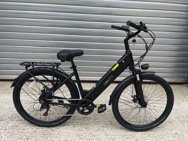image for SHIFT S400 26inch; Step through Ebike 2 Year Warranty - Black