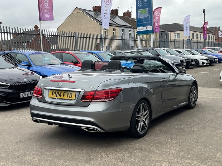 2014 MERCEDES-BENZ E CLASS 2.1 E220 CDI AMG SPORT CABRIOLET 2DR DIESEL G-TRONIC+