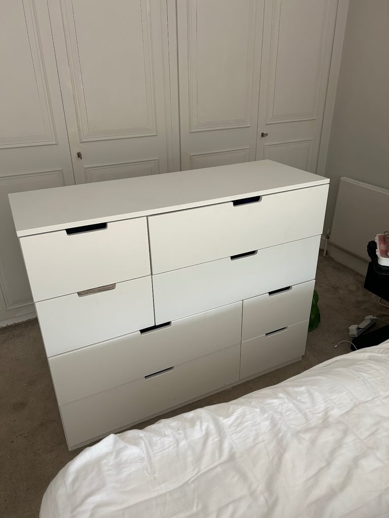 image for IKEA NORDLI- Chest of drawers - 8- White