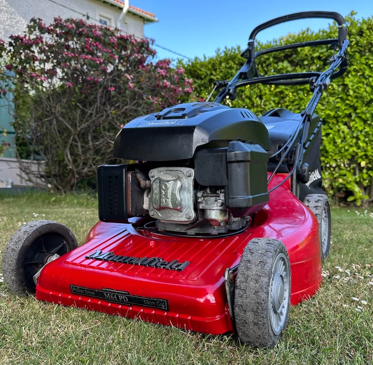 Mountfield 196cc commercial 4speed alloy lawnmower 21”cut Selfdrive mower fully serviced VGC 