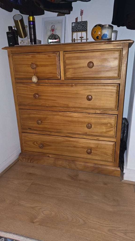 image for Pine chest of drawers