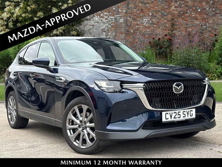 2025 Mazda CX-60 2.5 PHEV Exclusive-Line 5dr Auto Automatic Estate Petrol Parallel PHEV Automatic