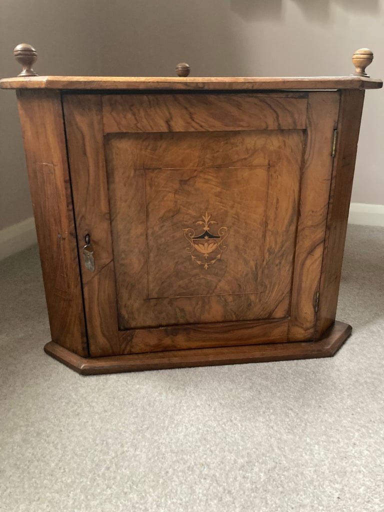 image for antique corner cupboard