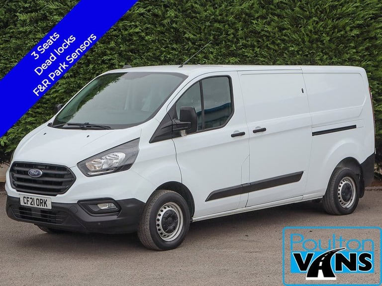 image for  Ford Transit Custom 300 Leader 2.0TDCI, 105PS, L2 H1 LWB Van, B.Tooth, Front Fogs,  F + R Parki ...