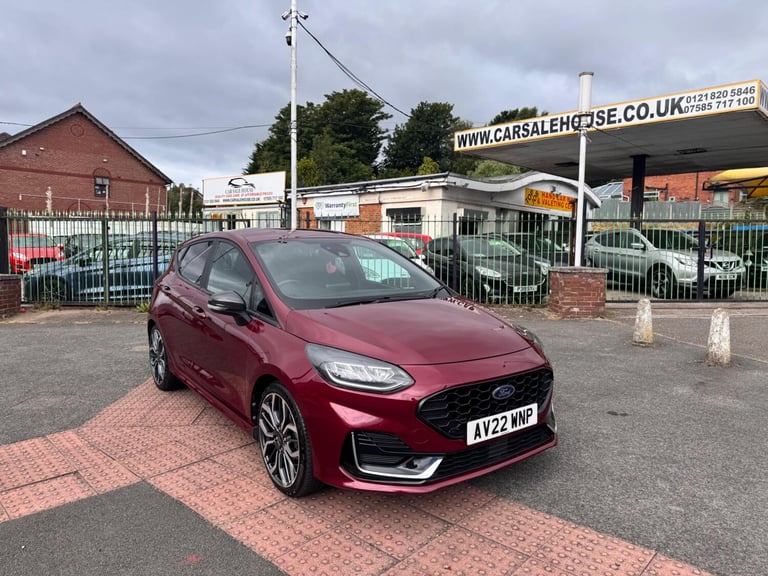 2022 Ford Fiesta 1.0T EcoBoost MHEV ST-Line Vignale DCT Euro 6 (s/s) 5dr HATCHBACK Petrol/Electri...