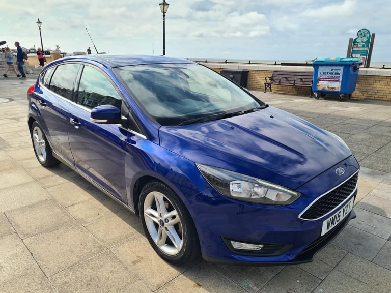 2015 Ford Focus 1.0T 125ps EcoBoost s/s Zetec, ONLY 57,984 MILES, ONLY £20 TAX