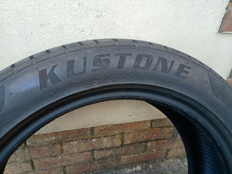 19" CITROEN C5 / DS4 TYRES - 205 / 55 / 19" PAIR FOR ALLOYS WHEELS