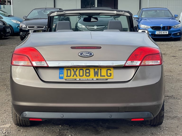 FORD FOCUS CONVERTIBLE CC CC3 + FULL LEATHERS + LONG MOT + LOW 54K MILES * 