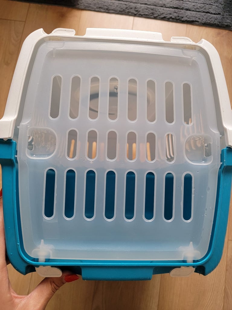Cat Carrier Puppy Portable Travel Box Vet Carrying Case Pet