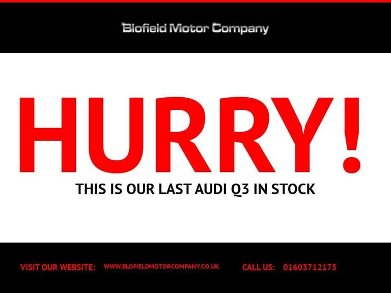 2016 Audi Q3 1.4 TFSI CoD SE SUV 5dr Petrol Manual Euro 6 (s/s) (150 ps) ESTATE Petrol Manual