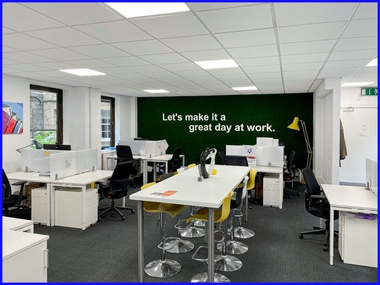 Edinburgh - EH2 3ES, Modern furnished Co-working office space at George Street 