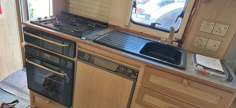 Kitchen set for camper caravan motorhome boat.