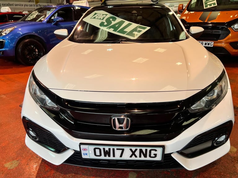 2017 Honda Civic 1.0 VTEC Turbo EX Euro 6 (s/s) 5dr HATCHBACK Petrol Manual