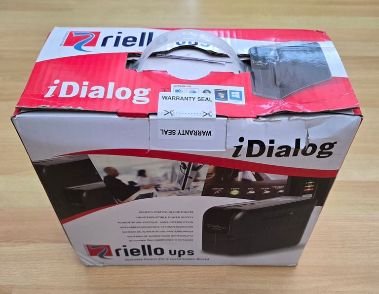 image for Riello 600VA UPS, Never Opened/Sealed Box