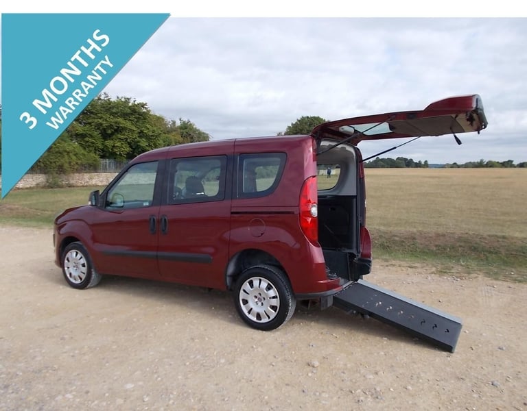 image for 2012 FIAT DOBLO 'MY LIFE' PETROL WHEELCHAIR ACCESSIBLE DISABLED MOBILITY CAR
