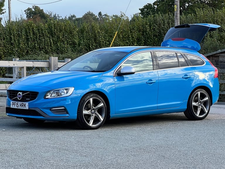 2015 Volvo V60 D2 [115] R DESIGN Nav 5dr Estate Sports Tourer FSH ESTATE Diesel Manual