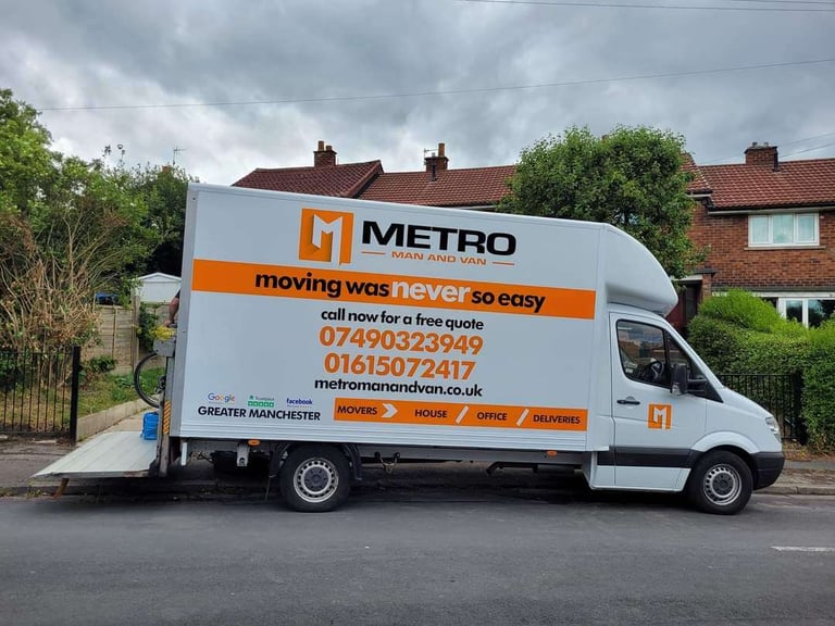 Metro man and van Cheadle Greater Manchester 